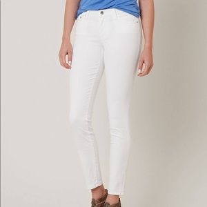 white Alex skinny jeans by Big Star